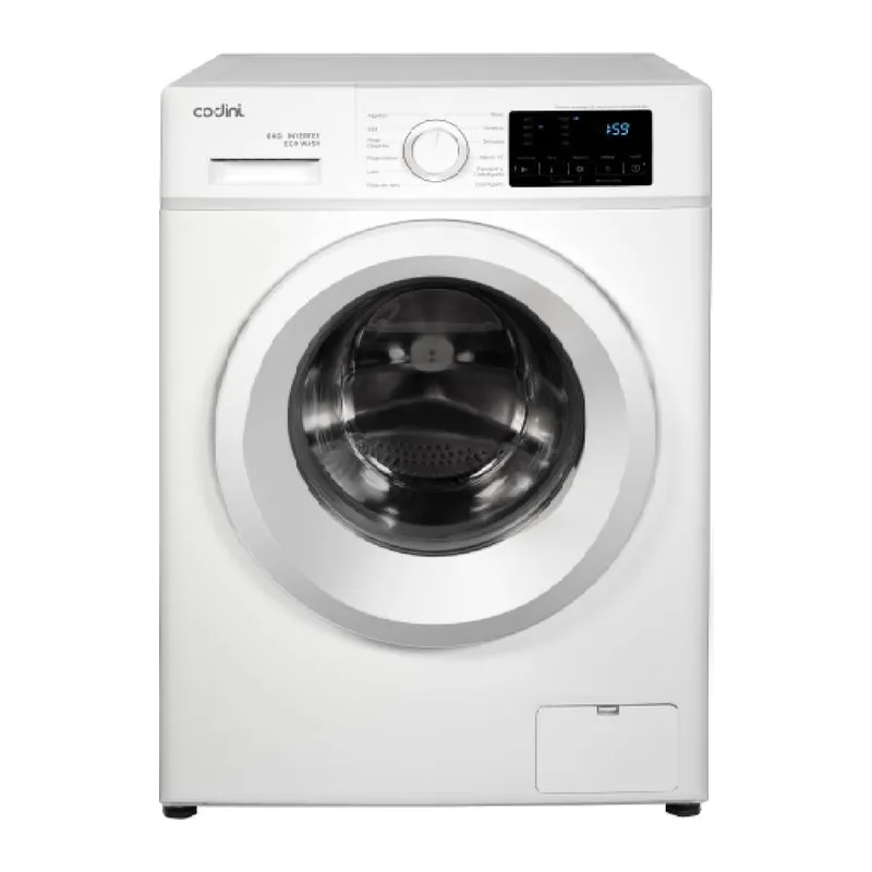 Lavarropas Automático Codini ANAFA6010B 6 kg 1000 RPM Steam Blanco