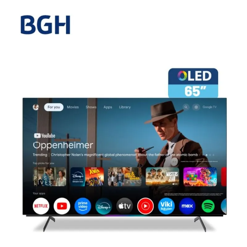 BGH B6524US6G · Smart TV 65" · Negro