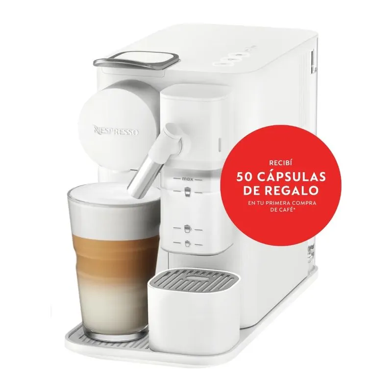 Cafetera Nespresso Lattissima One White