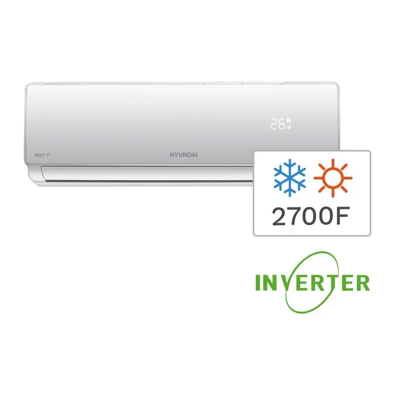 Hyundai HY11INV-3200FCW · Aire acondicionado 2.752 frigorías · Blanco