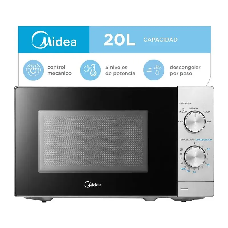 Microondas Midea Mw-Mn120sar1