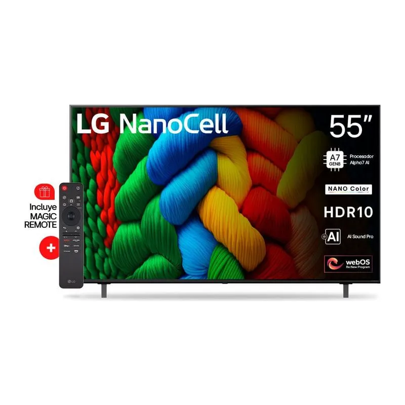 LG 55NANO80ASA · Smart TV 55"