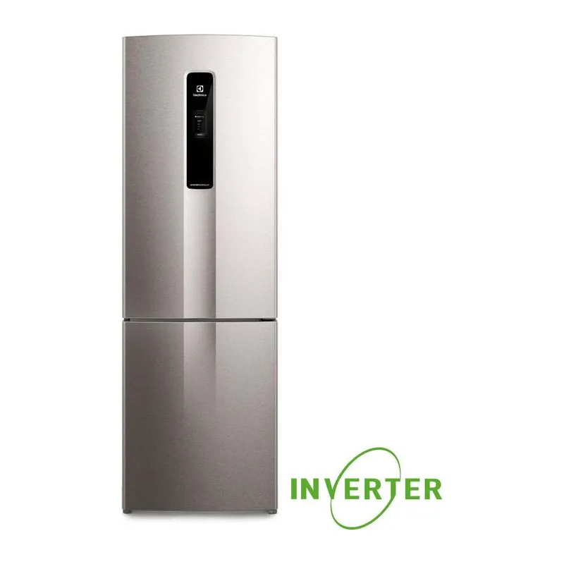 Heladera Electrolux IB6S 400 L No Frost Inverter inoxidable