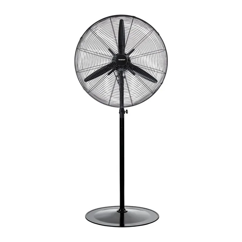 Ventilador Industrial Peabody Vi260m De Pie Y Pared 26 66.04 Cm Negro Aluminio 3