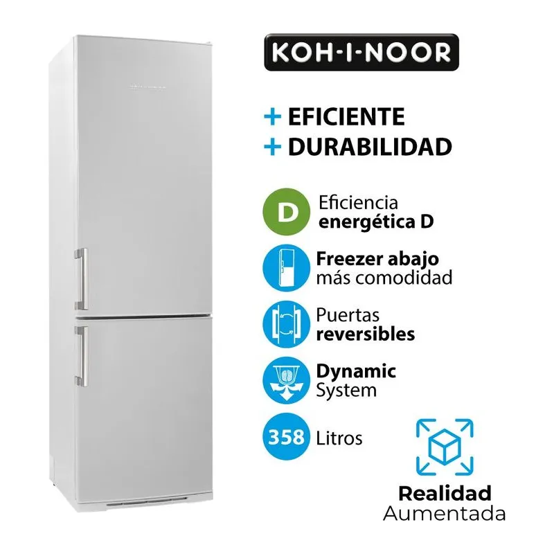 Koh-I-Noor KHG40-9 · Heladera · Blanco